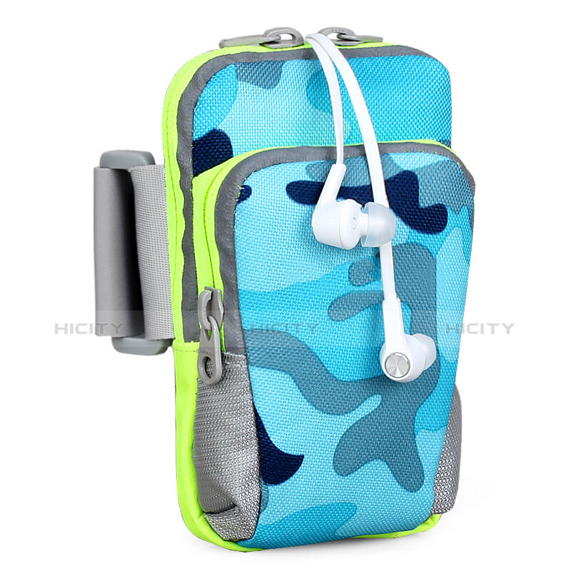 Funda Brazalete Deportivo Brazo Correr Universal B23 Azul