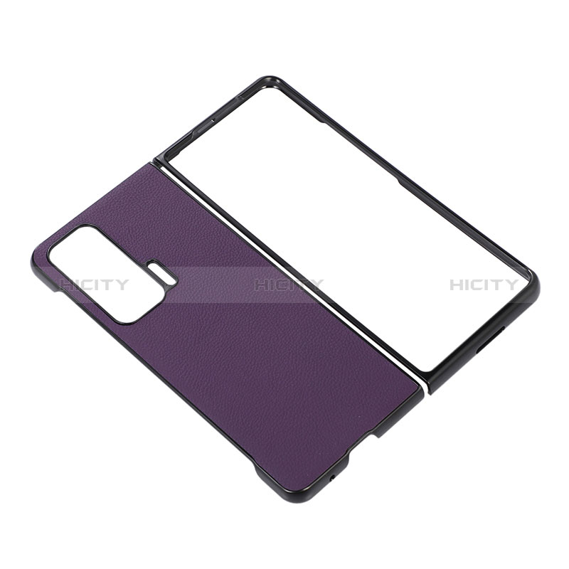 Funda Bumper Lujo Cuero y Plastico Mate Carcasa B01H para Huawei Honor Magic V 5G