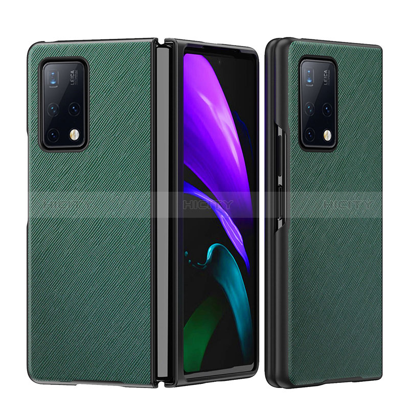 Funda Bumper Lujo Cuero y Plastico Mate Carcasa B01H para Huawei Mate X2