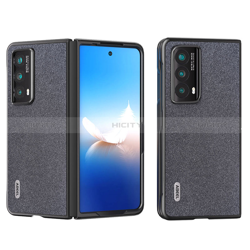 Funda Bumper Lujo Cuero y Plastico Mate Carcasa B03H para Huawei Honor Magic Vs2 5G