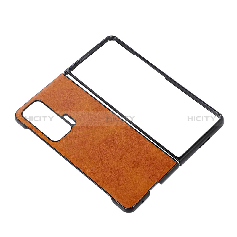 Funda Bumper Lujo Cuero y Plastico Mate Carcasa BH1 para Huawei Honor Magic V 5G