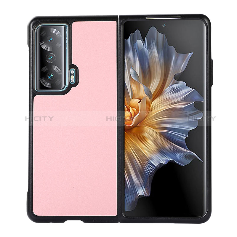 Funda Bumper Lujo Cuero y Plastico Mate Carcasa BH1 para Huawei Honor Magic Vs 5G