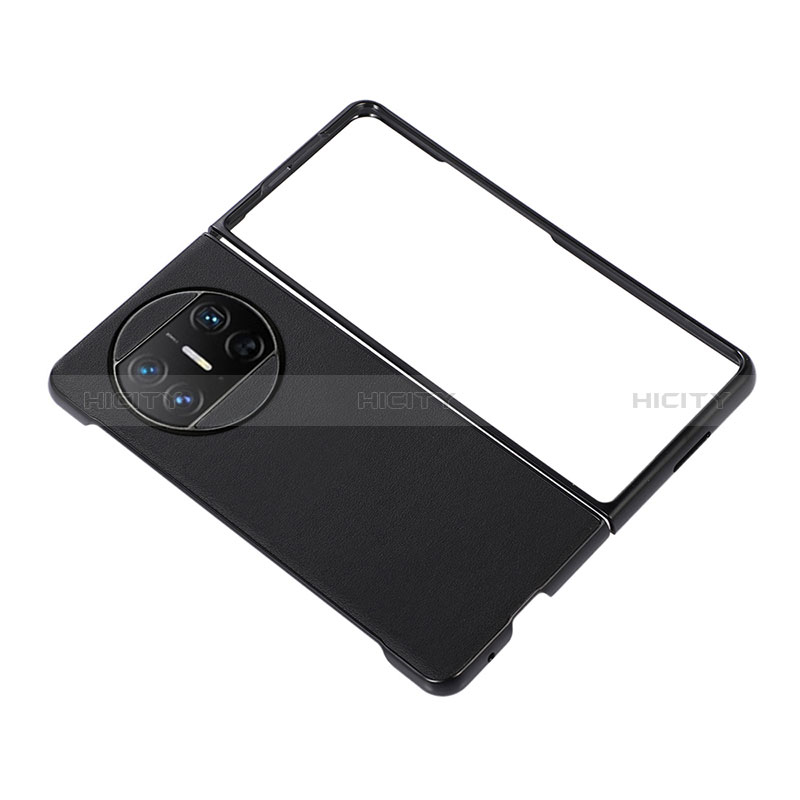 Funda Bumper Lujo Cuero y Plastico Mate Carcasa BH1 para Huawei Mate X3