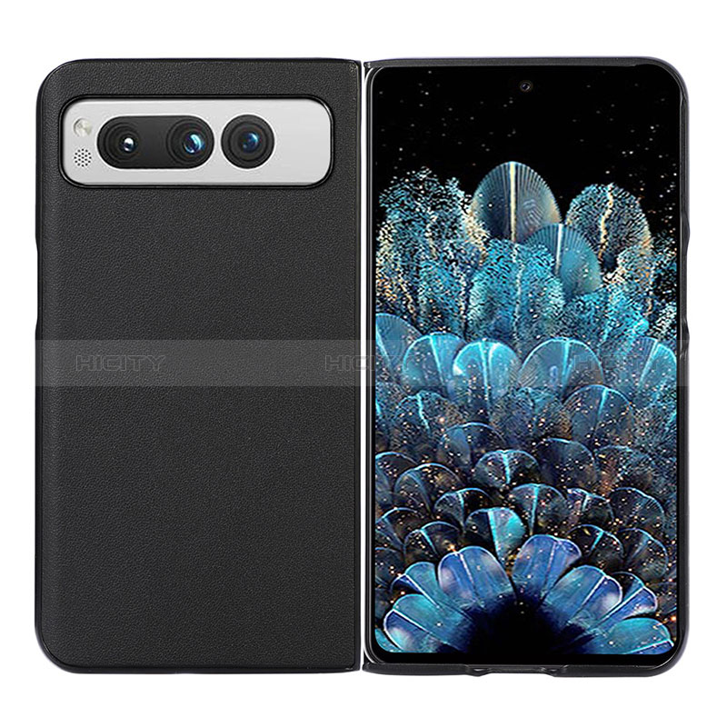 Funda Bumper Lujo Cuero y Plastico Mate Carcasa BH2 para Google Pixel Fold 5G