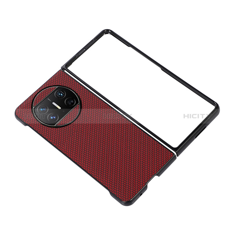 Funda Bumper Lujo Cuero y Plastico Mate Carcasa BH2 para Huawei Mate X3