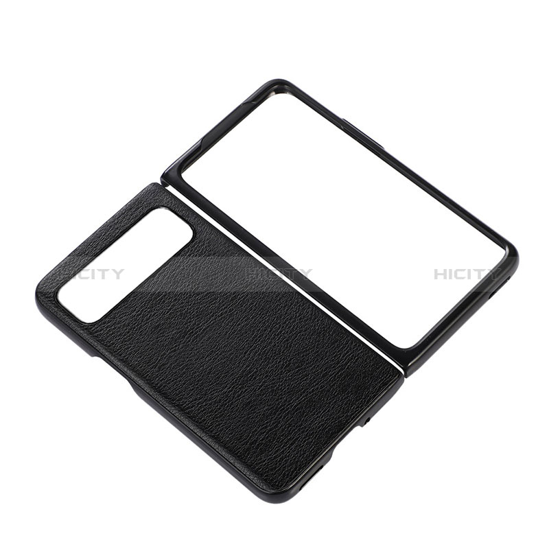 Funda Bumper Lujo Cuero y Plastico Mate Carcasa BH5 para Google Pixel Fold 5G