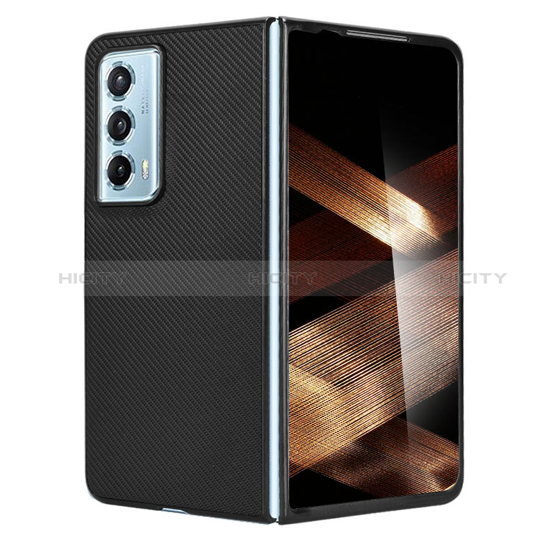 Funda Bumper Lujo Cuero y Plastico Mate Carcasa BH6 para Huawei Honor Magic Vs2 5G