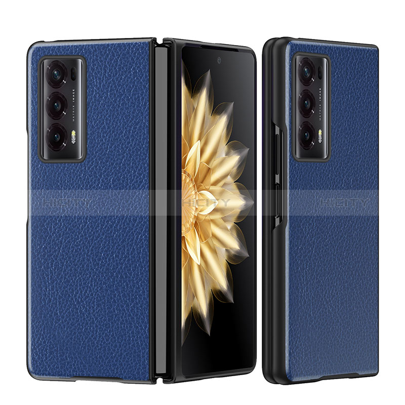 Funda Bumper Lujo Cuero y Plastico Mate Carcasa GS1 para Huawei Honor Magic V2 5G