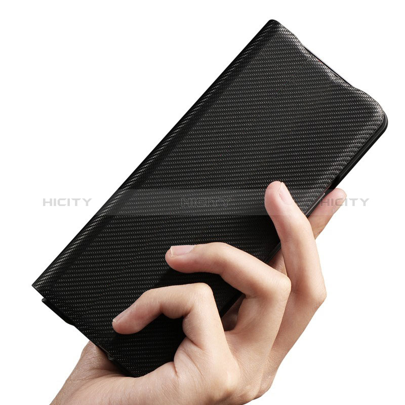 Funda Bumper Lujo Cuero y Plastico Mate Carcasa L01 para Samsung Galaxy Z Fold3 5G