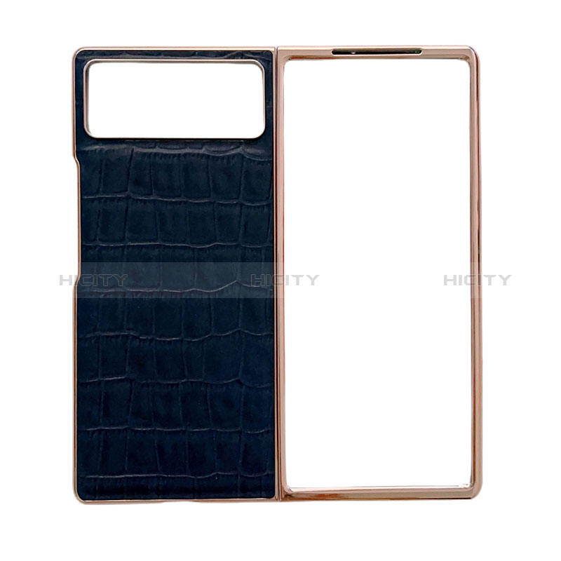 Funda Bumper Lujo Cuero y Plastico Mate Carcasa para Xiaomi Mix Fold 2 5G