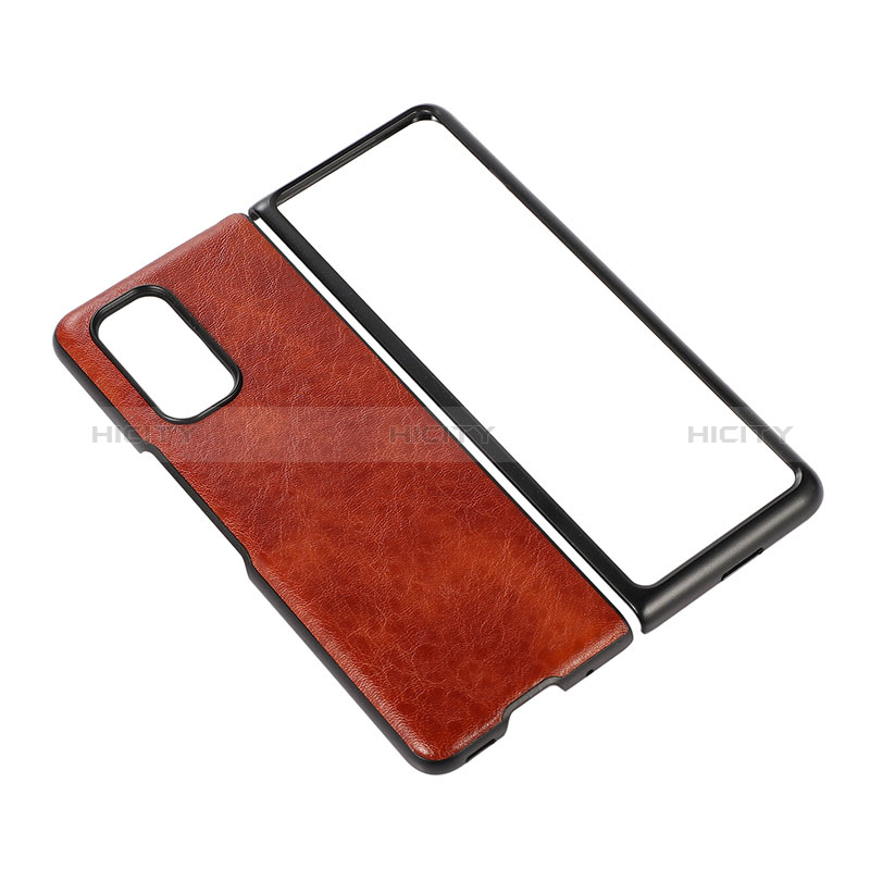 Funda Bumper Lujo Cuero y Plastico Mate Carcasa S01 para Xiaomi Mix Fold 5G