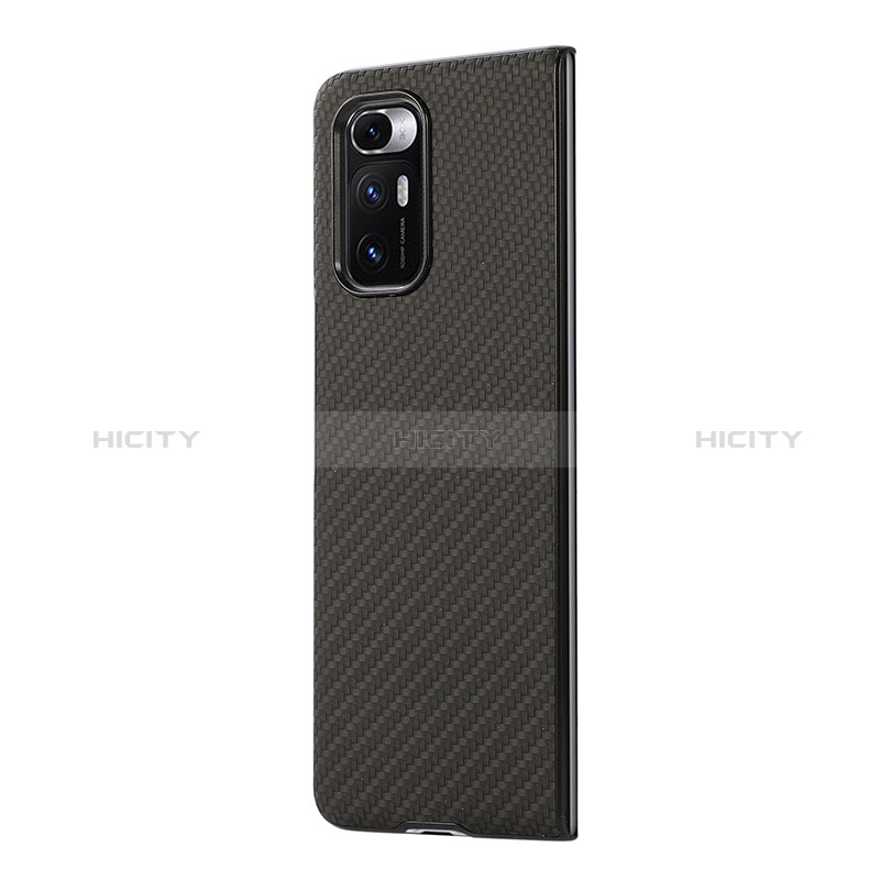 Funda Bumper Lujo Cuero y Plastico Mate Carcasa S07 para Xiaomi Mix Fold 5G