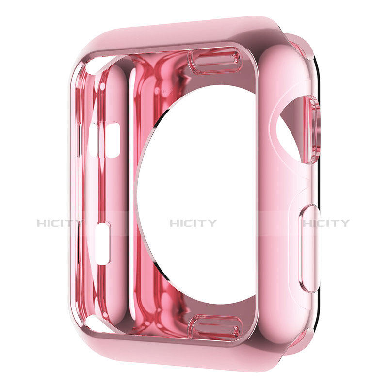 Funda Bumper Lujo Marco de Aluminio A01 para Apple iWatch 2 38mm Rosa