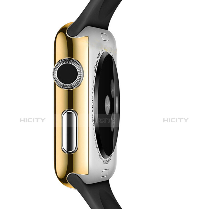 Funda Bumper Lujo Marco de Aluminio C02 para Apple iWatch 42mm Oro