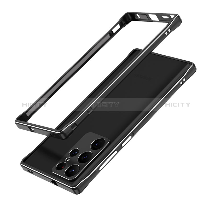 Funda Bumper Lujo Marco de Aluminio Carcasa A01 para Samsung Galaxy S25 Ultra 5G