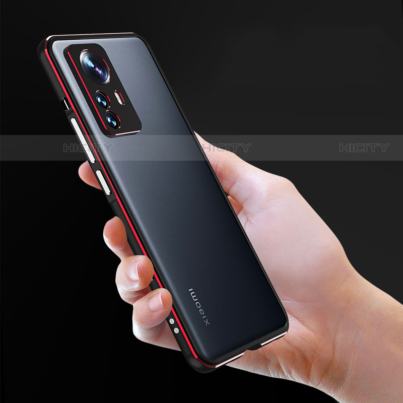 Funda Bumper Lujo Marco de Aluminio Carcasa A01 para Xiaomi Mi 12S 5G