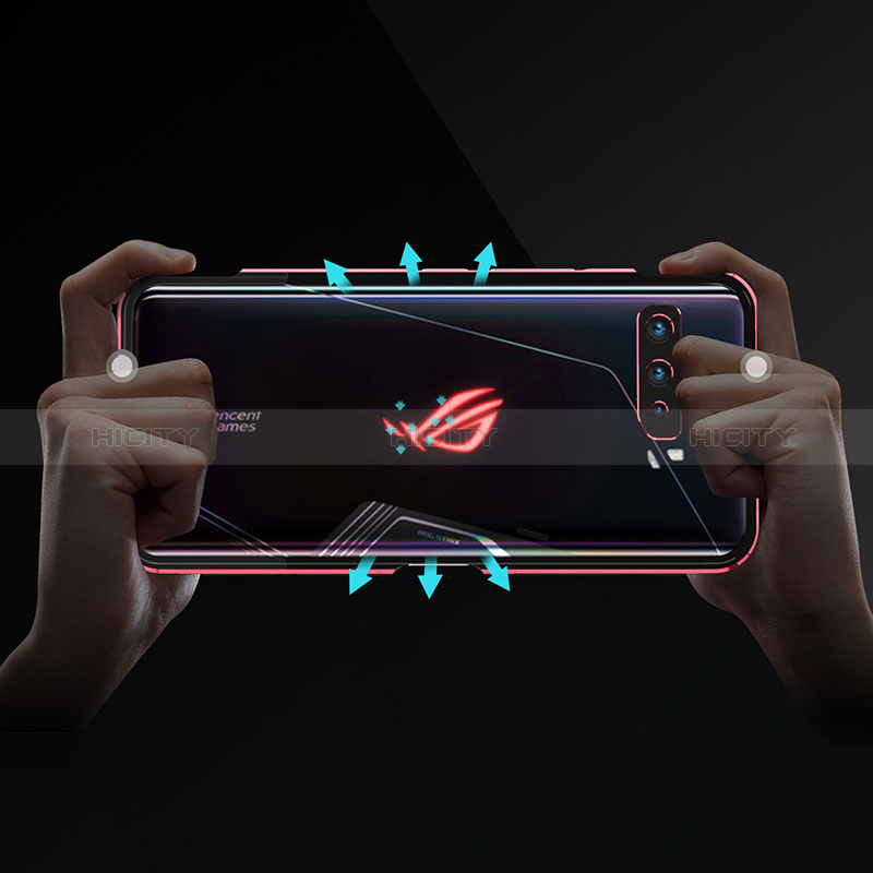 Funda Bumper Lujo Marco de Aluminio Carcasa JZ1 para Asus ROG Phone 3