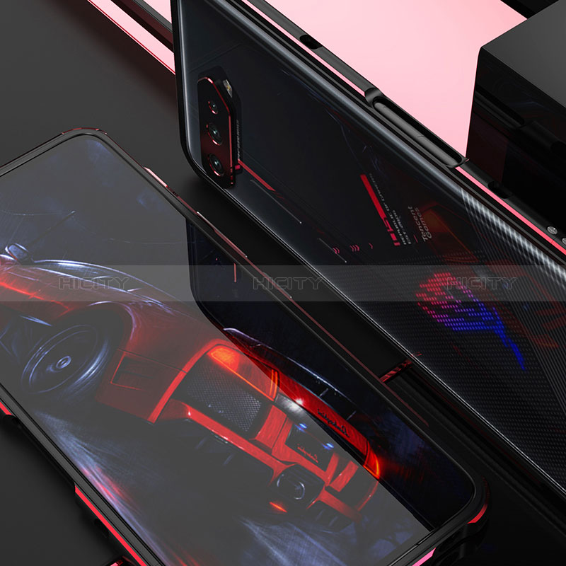 Funda Bumper Lujo Marco de Aluminio Carcasa JZ1 para Asus ROG Phone 5 Pro