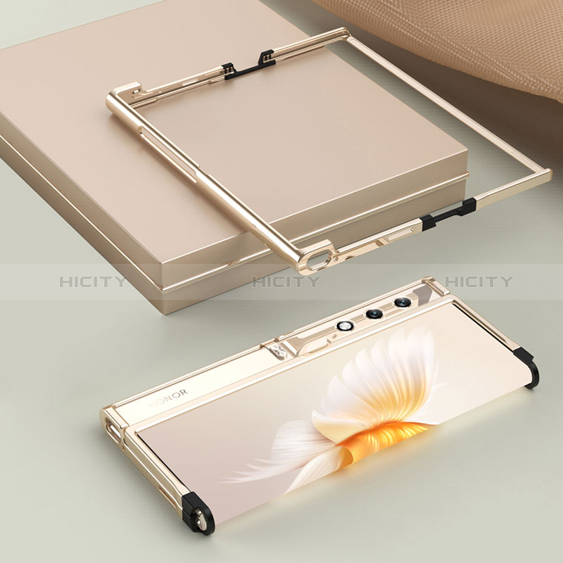 Funda Bumper Lujo Marco de Aluminio Carcasa JZ1 para Huawei Honor V Purse 5G