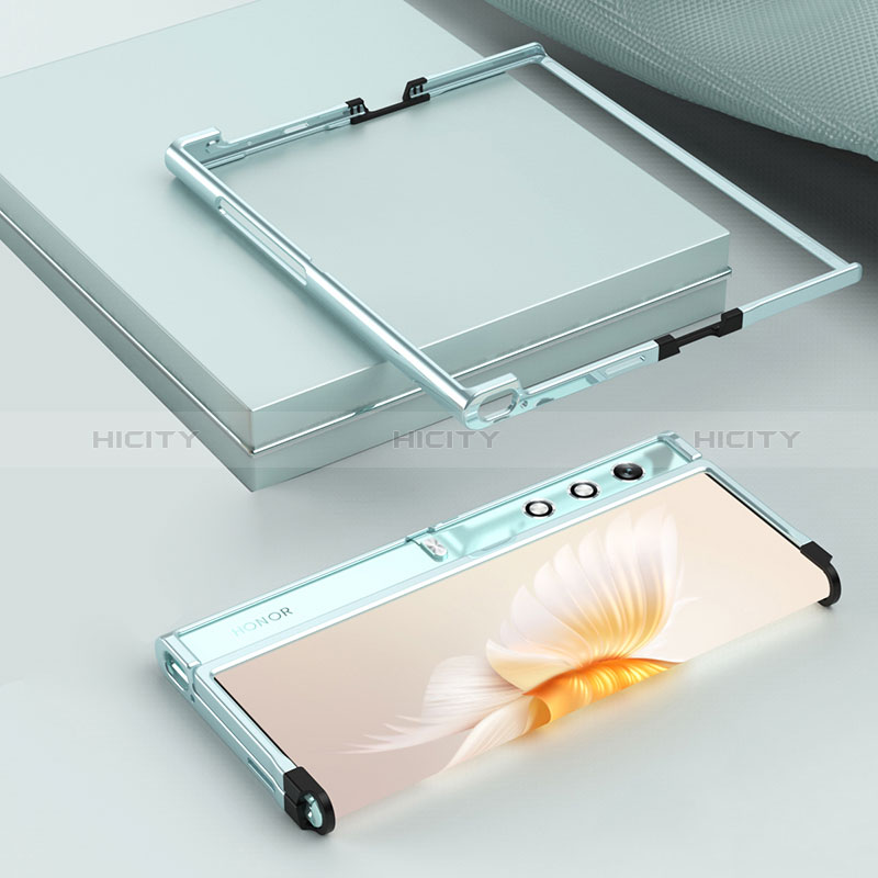 Funda Bumper Lujo Marco de Aluminio Carcasa JZ1 para Huawei Honor V Purse 5G