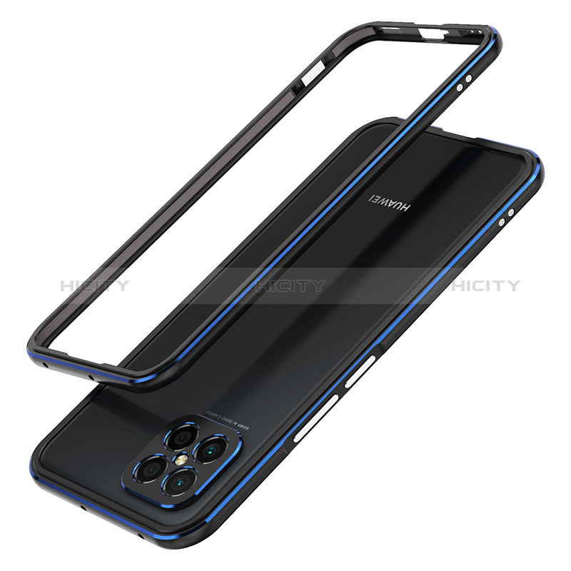 Funda Bumper Lujo Marco de Aluminio Carcasa JZ1 para Huawei Nova 8 SE 4G