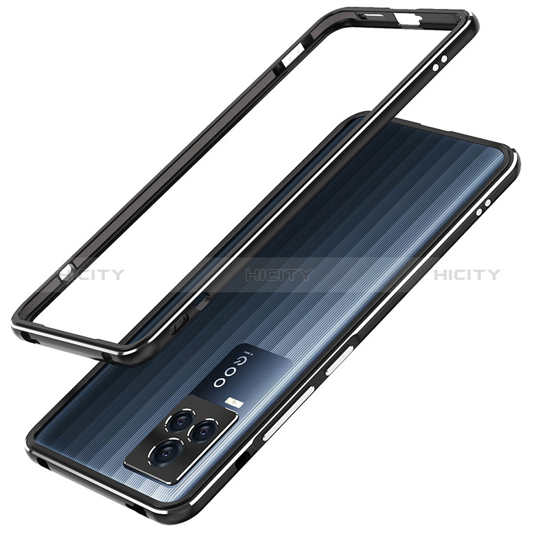 Funda Bumper Lujo Marco de Aluminio Carcasa JZ1 para Vivo iQOO 7 Legend 5G