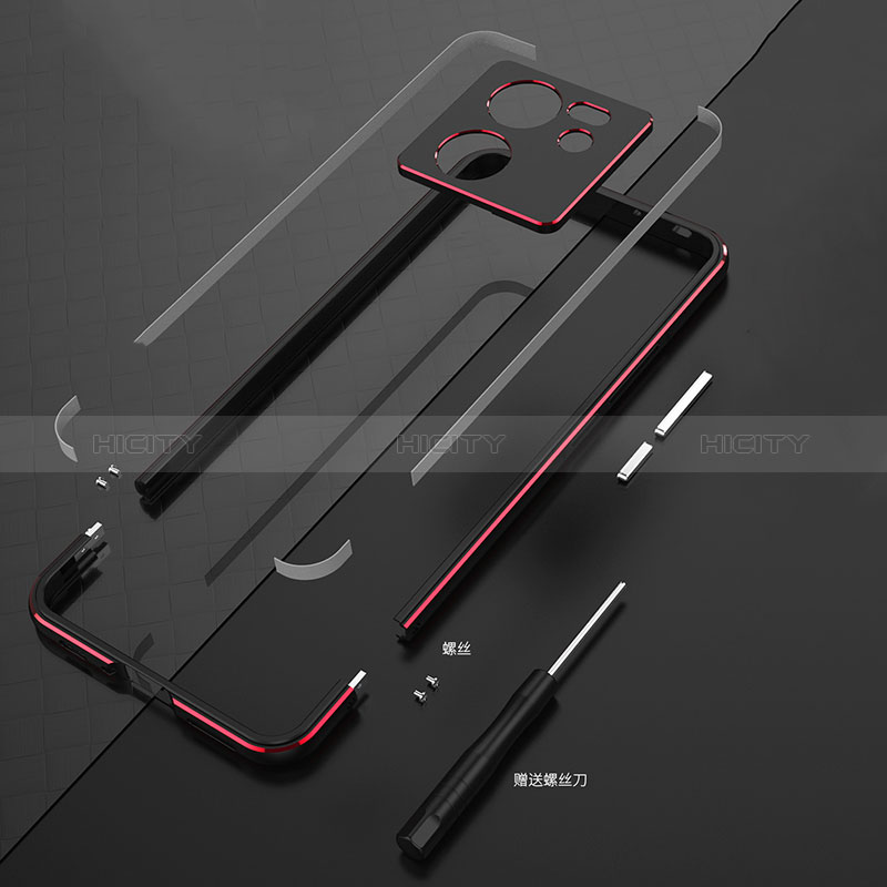 Funda Bumper Lujo Marco de Aluminio Carcasa JZ1 para Xiaomi Mi 13T 5G