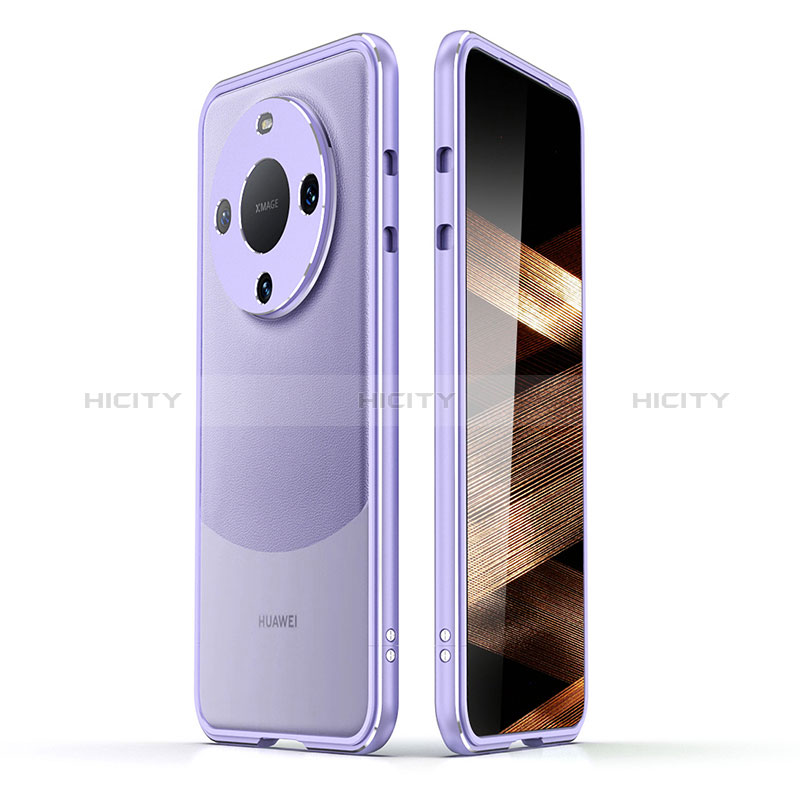 Funda Bumper Lujo Marco de Aluminio Carcasa JZ2 para Huawei Mate 60 Pro+ Plus