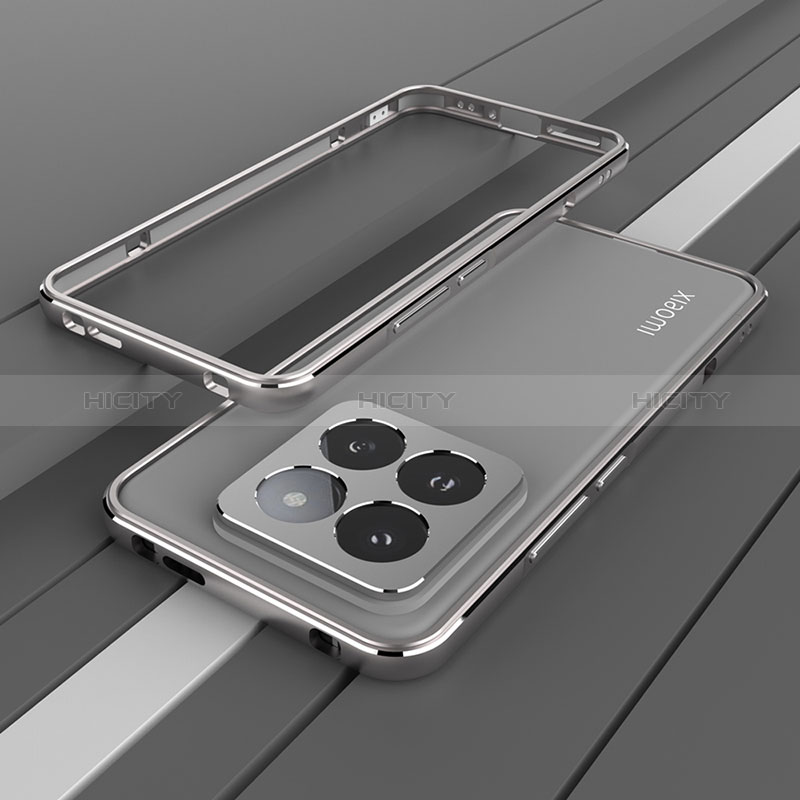 Funda Bumper Lujo Marco de Aluminio Carcasa JZ2 para Xiaomi Mi 14 5G