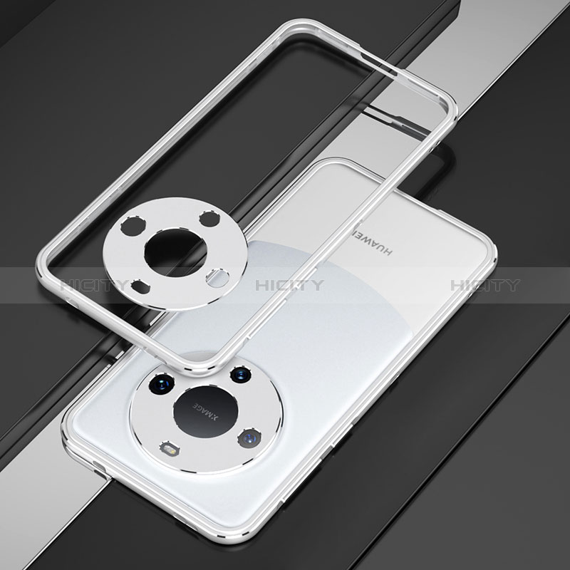 Funda Bumper Lujo Marco de Aluminio Carcasa JZ4 para Huawei Mate 60