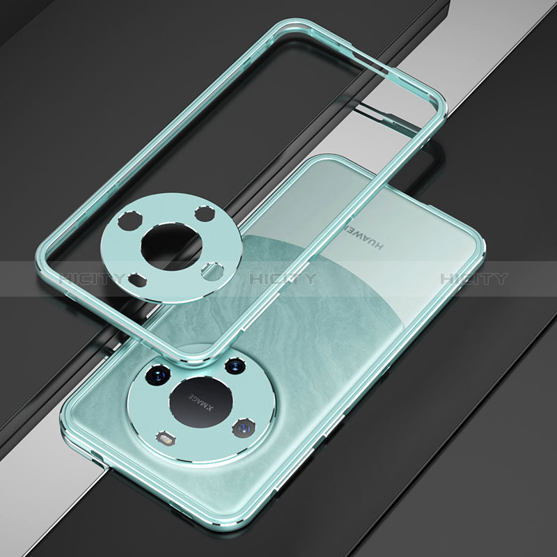 Funda Bumper Lujo Marco de Aluminio Carcasa JZ4 para Huawei Mate 60 Pro