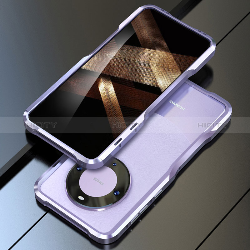 Funda Bumper Lujo Marco de Aluminio Carcasa LF1 para Huawei Mate 60