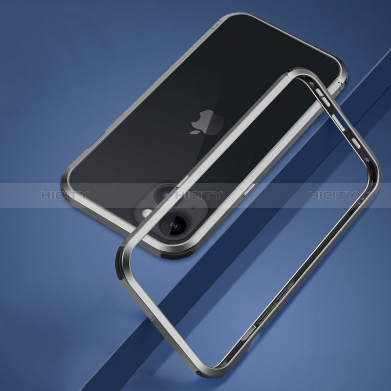 Funda Bumper Lujo Marco de Aluminio Carcasa LK2 para Apple iPhone 15