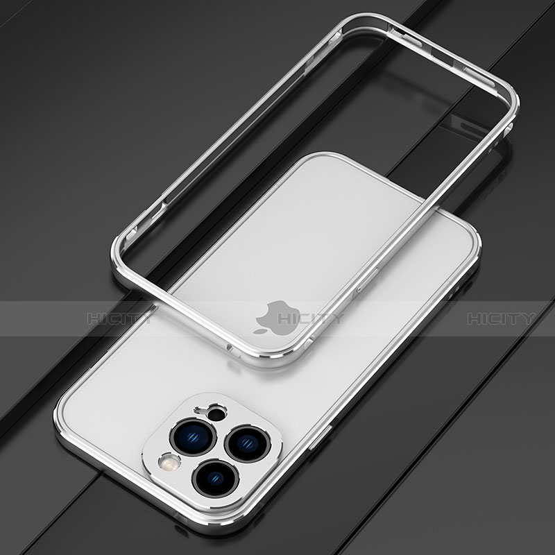 Funda Bumper Lujo Marco de Aluminio Carcasa para Apple iPhone 13 Pro