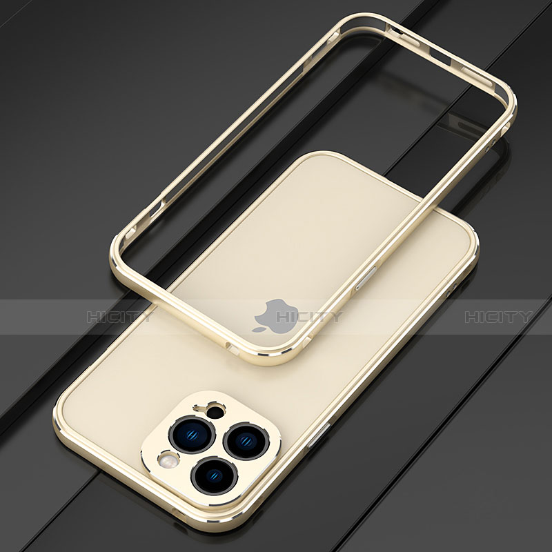 Funda Bumper Lujo Marco de Aluminio Carcasa para Apple iPhone 13 Pro