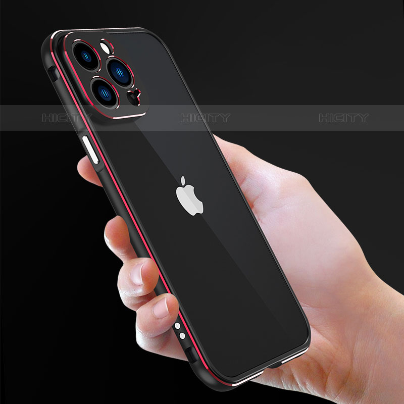 Funda Bumper Lujo Marco de Aluminio Carcasa para Apple iPhone 15 Pro