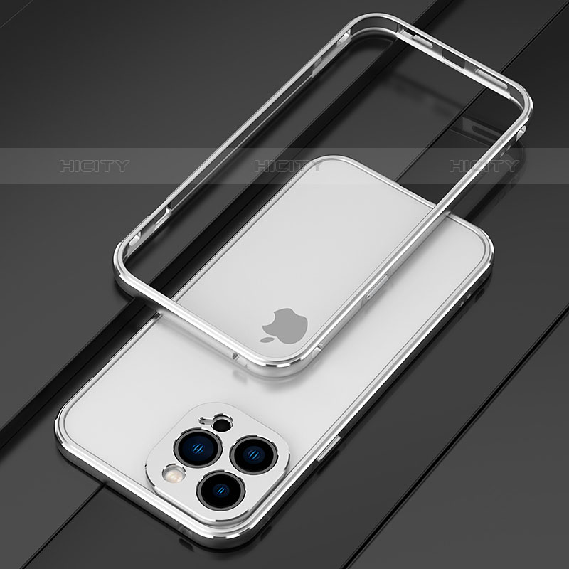 Funda Bumper Lujo Marco de Aluminio Carcasa para Apple iPhone 15 Pro Max