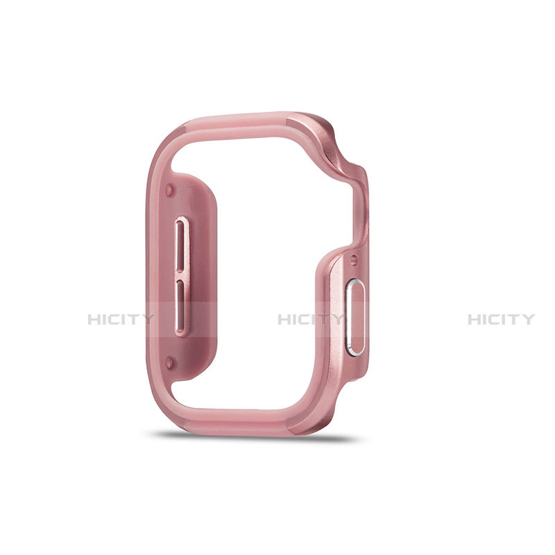 Funda Bumper Lujo Marco de Aluminio Carcasa para Apple iWatch 5 44mm