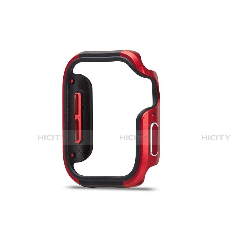 Funda Bumper Lujo Marco de Aluminio Carcasa para Apple iWatch 5 44mm