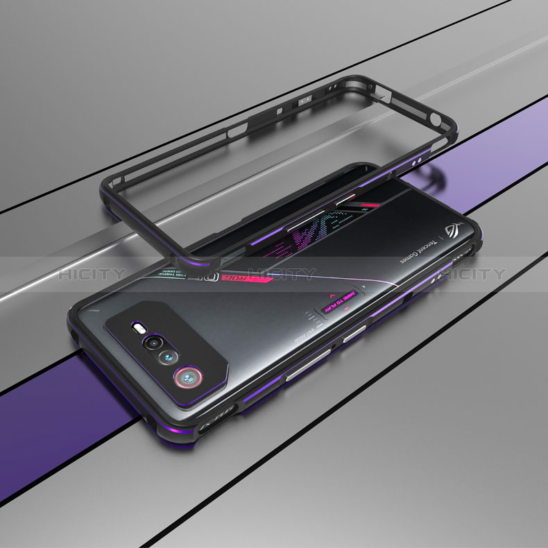 Funda Bumper Lujo Marco de Aluminio Carcasa para Asus ROG Phone 6