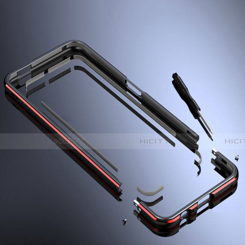 Funda Bumper Lujo Marco de Aluminio Carcasa para Huawei P Smart Z (2019)