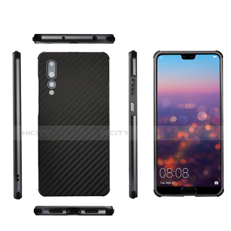 Funda Bumper Lujo Marco de Aluminio Carcasa para Huawei P20 Pro