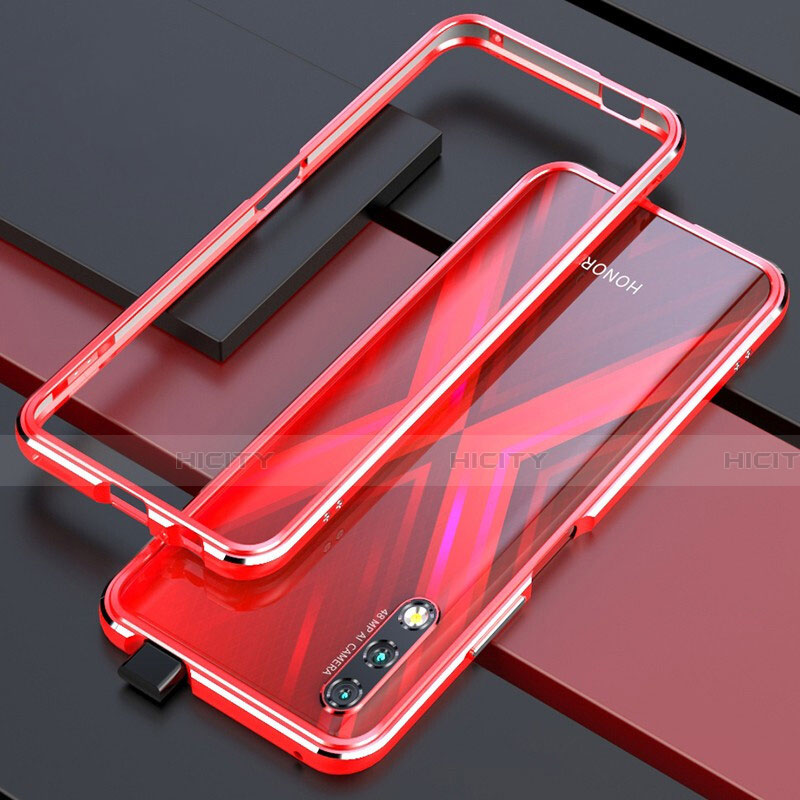 Funda Bumper Lujo Marco de Aluminio Carcasa para Huawei Y9 Prime (2019)