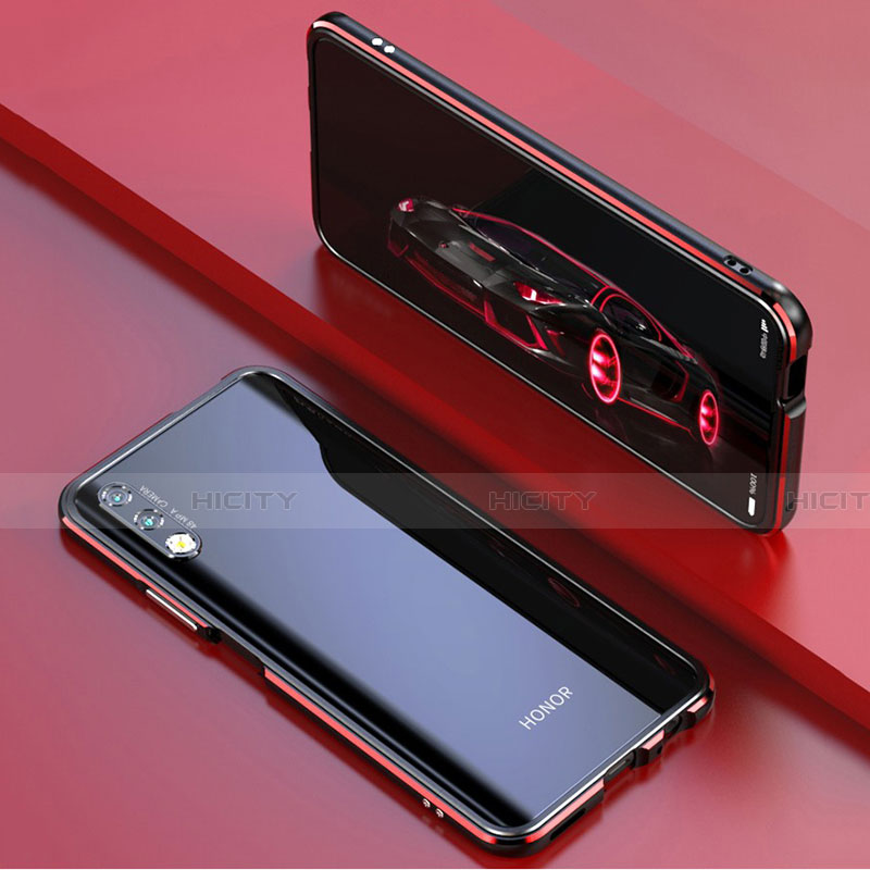 Funda Bumper Lujo Marco de Aluminio Carcasa para Huawei Y9 Prime (2019)