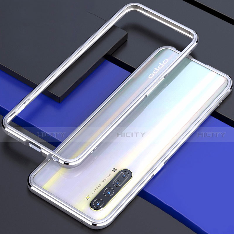 Funda Bumper Lujo Marco de Aluminio Carcasa para Oppo F15