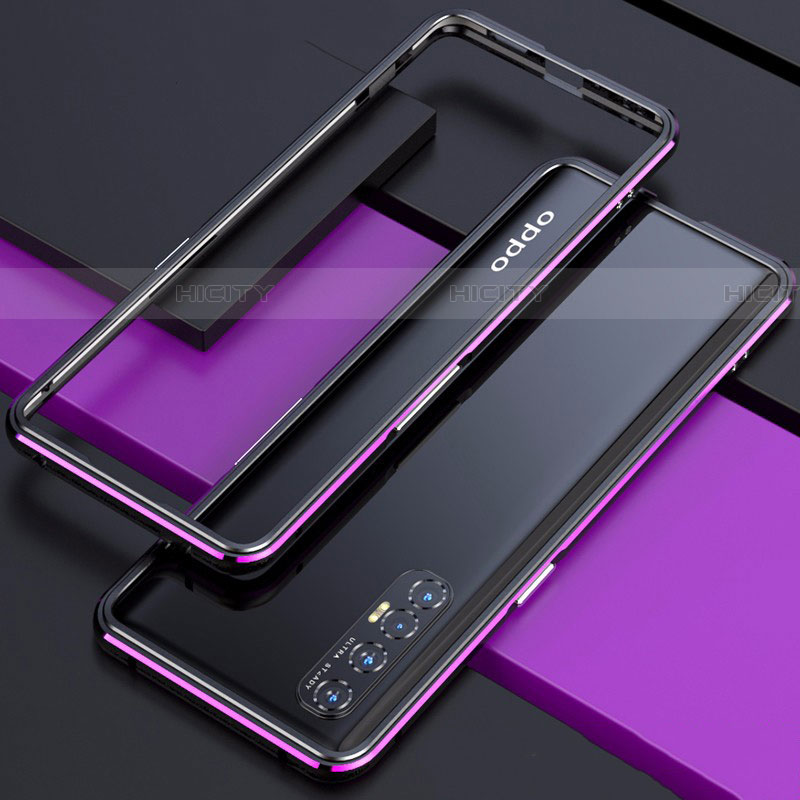 Funda Bumper Lujo Marco de Aluminio Carcasa para Oppo Find X2 Neo