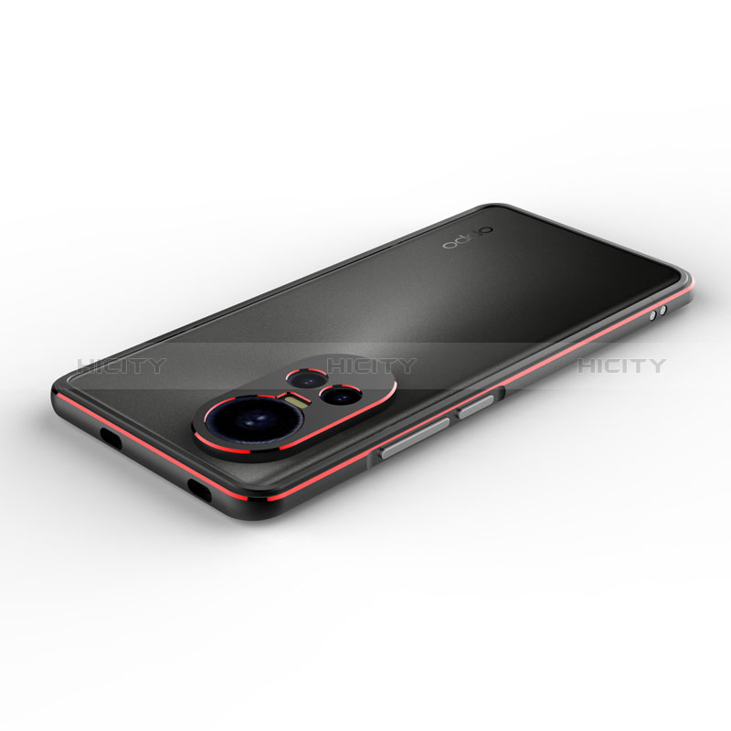 Funda Bumper Lujo Marco de Aluminio Carcasa para Oppo Reno10 5G