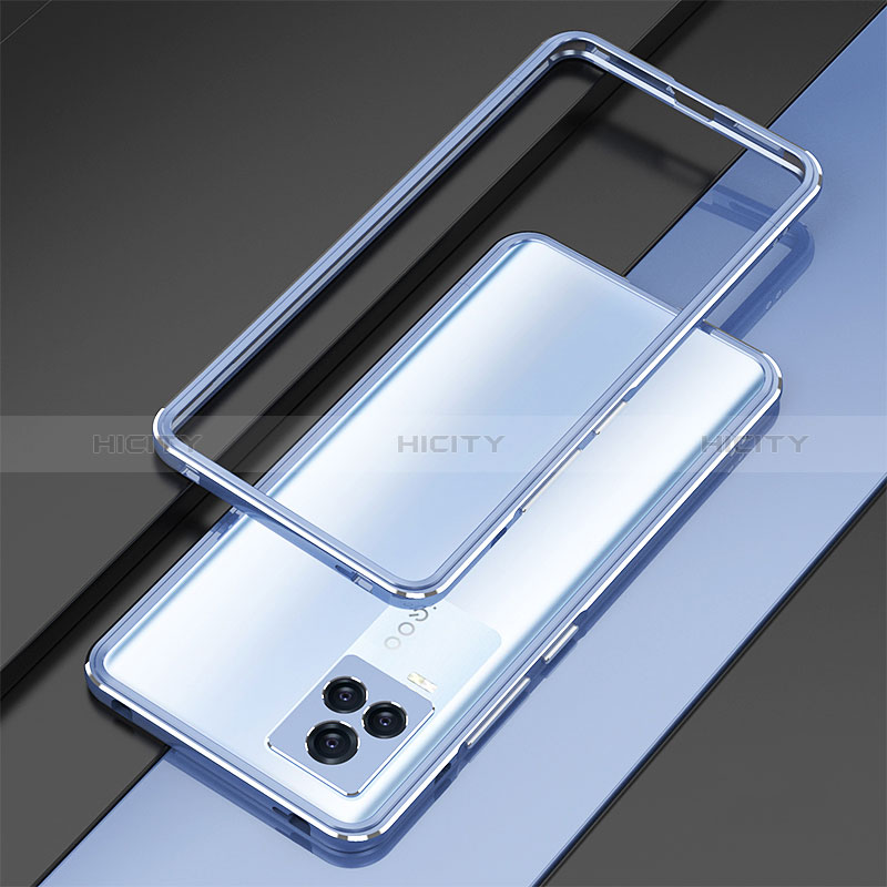 Funda Bumper Lujo Marco de Aluminio Carcasa para Vivo iQOO 7 5G