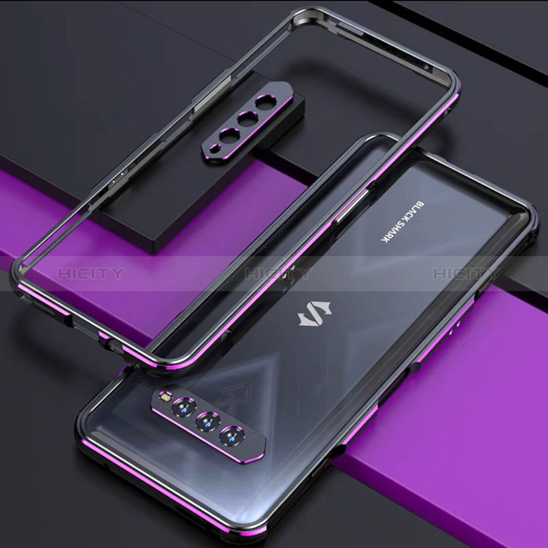 Funda Bumper Lujo Marco de Aluminio Carcasa para Xiaomi Black Shark 4S 5G