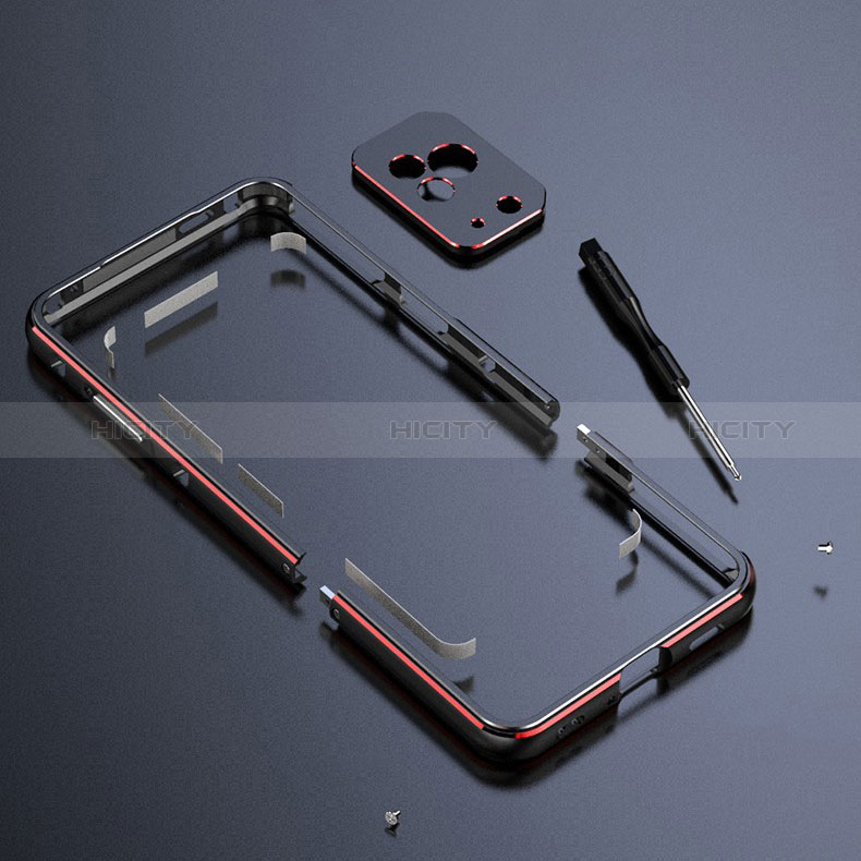 Funda Bumper Lujo Marco de Aluminio Carcasa para Xiaomi Black Shark 4S Pro 5G